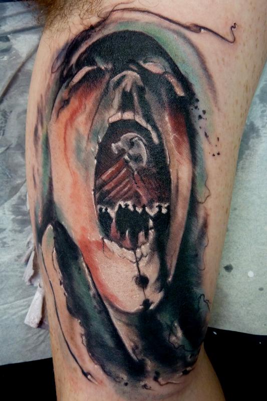 Pink Floyd Tattoo by Mully Tattoos